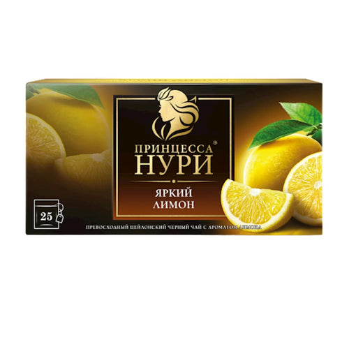 TEA BLACK BRIGHT LEMON PRINCESSA NOORI 18/(25X1.5GR) N0253-18-1