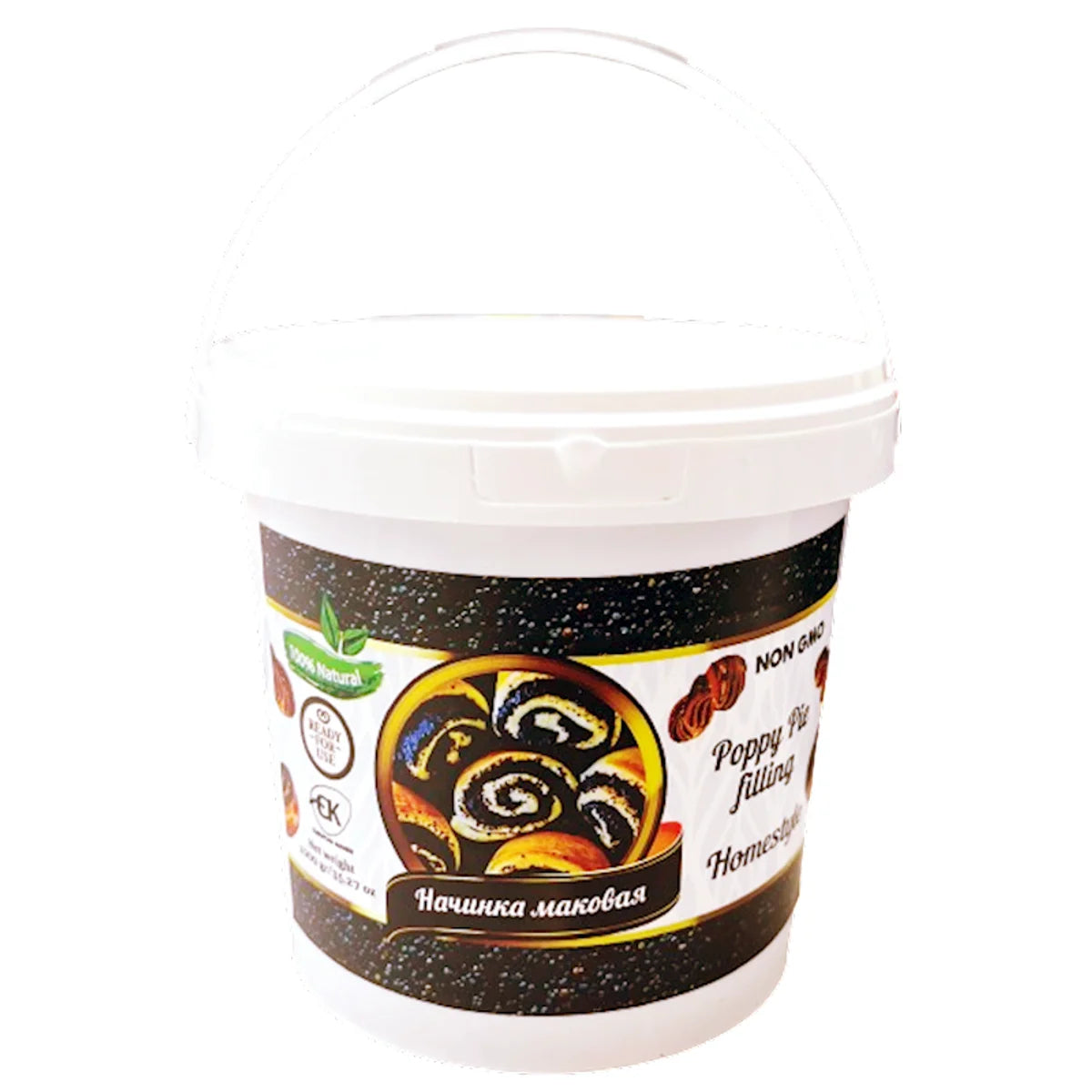 FILLER POPPY PIE HOMESTYLE 4/1000GR GOLDEN COLLECTION UKRAINE