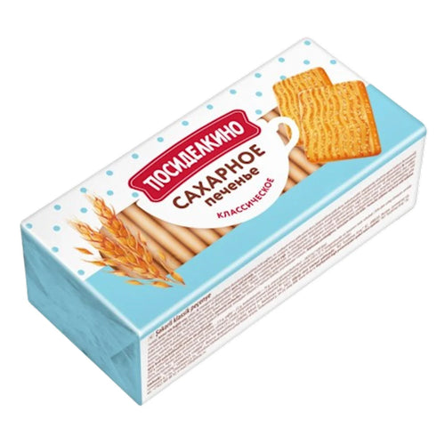COOKIES SUGAR CLASSIC 12/380GR POSIDELKINO RUSSIA N975