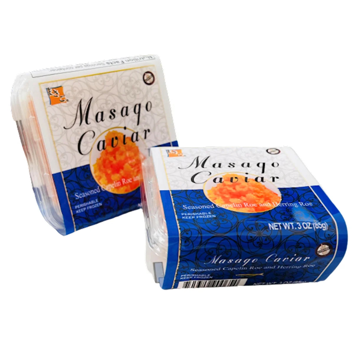 CAVIAR MASAGO SEASONED PINK 6/85GR AZUMA JAPAN