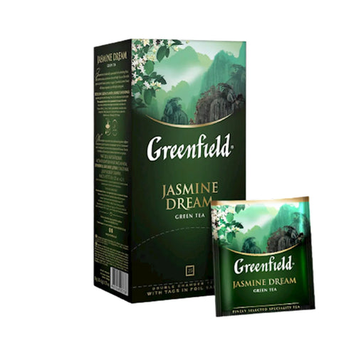 TEA GREEN JASMINE DREAM 10/(25X2GR) GREENFIELD 0373-10