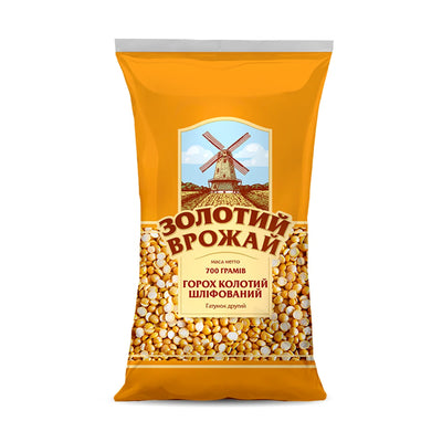 PEAS GROUND CHOPPED 20/700GR ZOLOTIY VROZHAY UKRAINE N6091