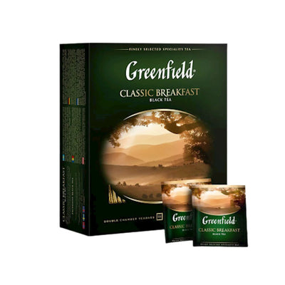 TEA BLACK CLASSIC BREAKFAST 9/(100X2GR) GREENFIELD 0582-09