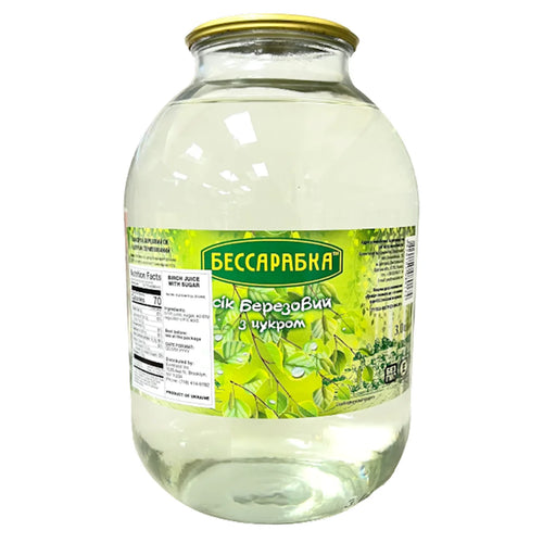 JUICE BIRCH W/SUGAR 4/3L BESSARABKA UKRAINE