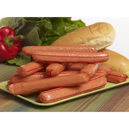 WIENERS VEAL 1LB V/P/POROWKI CIELECE PRE PACK 40/40LB ANDY'S N1365/91008
