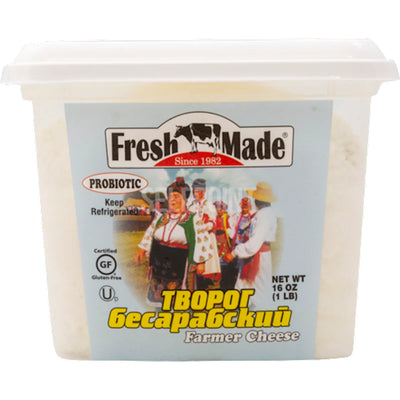 FARMER CHEESE BESARABSKIY 12/1 LB FRESH MADE N40905/032 PRE-ORDER ONLY