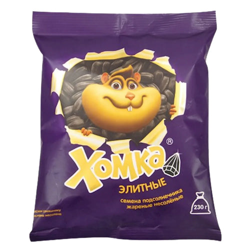SUNFLOWER SEEDS FRIED UNSALTED ELIT 28/230GR HOMKA UKRAINE
