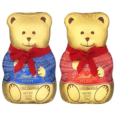 XMAS CHOCOLATE MILK TEDDY SWEATER 15/100GR LINDT N476365