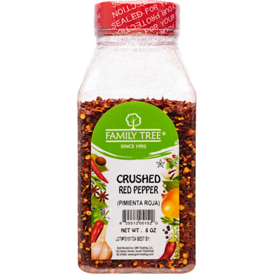 PEPPER RED CRUSHED 12/8OZ FAMILY TREE