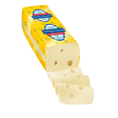 CHEESE SWISS LOOSE 2/6.5LB AMMERLANDER N10432