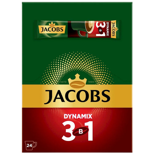 COFFEE STICKS INSTANT JACOBS DYNAMIX 3IN1 10/(24X12.5GR) N733 UKRAINE