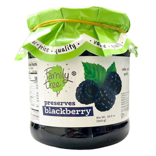 PRESERVES BLACKBERRY 12/560GR FAMILY TREE N63