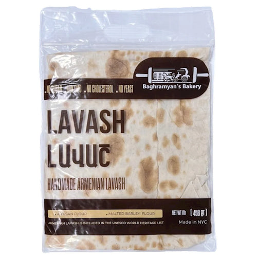 LAVASH ARMENIAN HANDMADE 1/458GR BY PC BAGHRAMYAN'S BAKERY