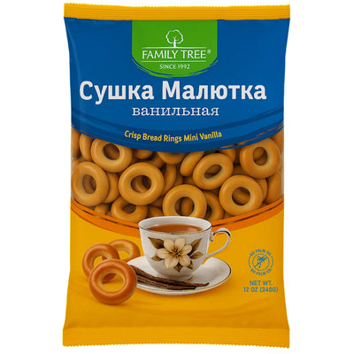 SUSHKA MINI W/VANILLA FLAVOR 10/340GR FAMILY TREE N31