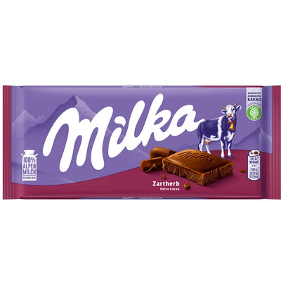 CHOCOLATE BAR DARK 25/90GR MILKA GERMANY N4047049