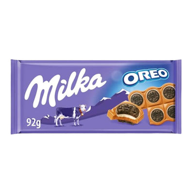 CHOCOLATE BAR OREO SANDWICH CHOCO CANDY 16/92GR MILKA  GERMANY N4057058