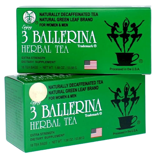 TEA GREEN HERBAL 3 BALLERINA 36/(18X3GR)