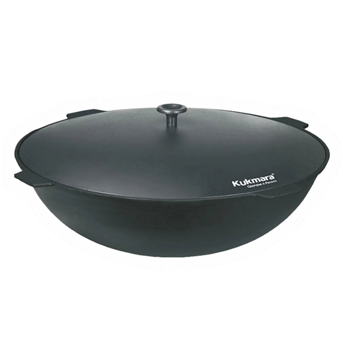 KAZAN BLACK IRON CAST W/LID 12L KUKMARA (KCH121) BY PC