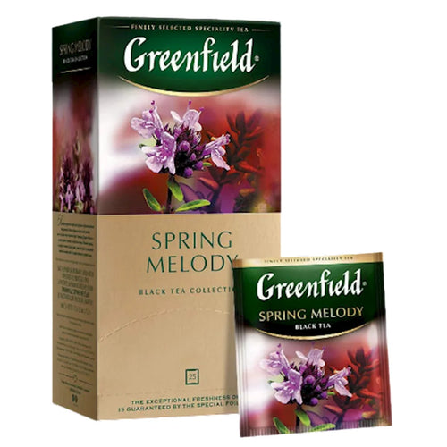 TEA BLACK SPRING MELODY 10/(25X1.5GR) GREENFIELD 0525-10