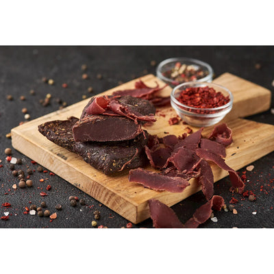 DRY MEAT BASTURMA ALEXANDRIA CHUNK 1/0.7LB GS DELI NGS98-CUT/90451