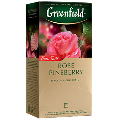 TEA BLACK ROSE PINEBERRY 10/(25X1.5GR) GREENFIELD 1724-10
