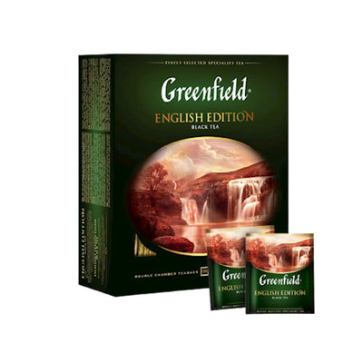 TEA BLACK ENGLISH EDITION 9/(100X2GR) GREENFIELD 1383-09