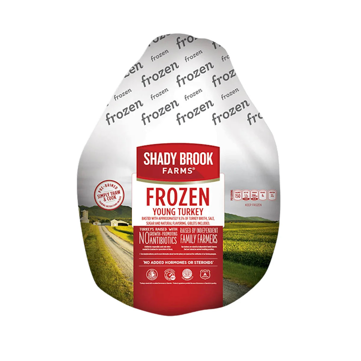 YOUNG TURKEY WHOLE FROZEN 4/10-12LB SOLD BY LB