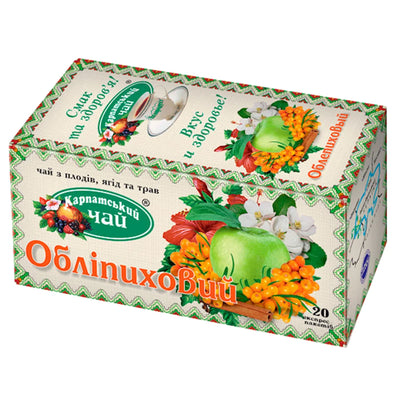 TEA BUCKTHORN 36/(20X2GR) CARPATHIAN TEA UKRAINE