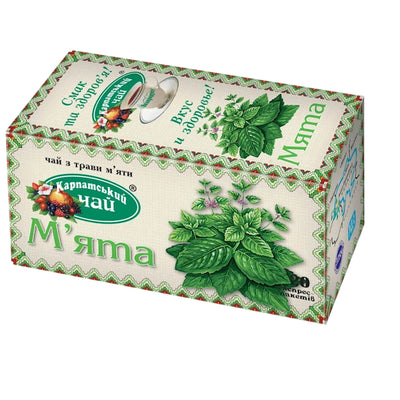 TEA MINT 36/(20x1.35GR) CARPATHIAN TEA UKRAINE