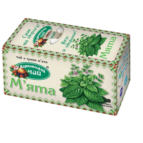 TEA MINT 36/(20x1.35GR) CARPATHIAN TEA UKRAINE