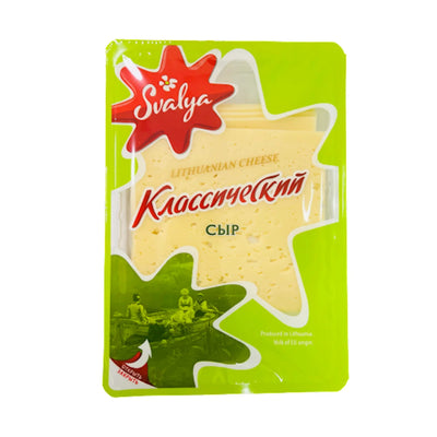 CHEESE CLASSIC SLICED 50% 18/150GR SVALIA  LITHUANIA SV131