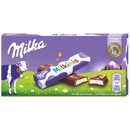 CHOCOLATE BAR MILKINIS MILK 20/87.5GR MILKA POLAND N355643