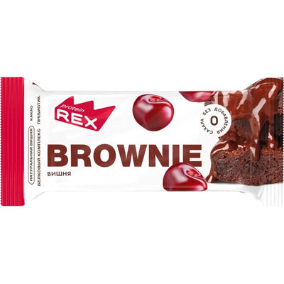 CAKE PROTEIN CHERRY BROWNIE 12/50GR PROTEIN REX