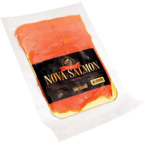 SALMON NOVA COLD SMOKED 1/113GR  GOURMANOFF(60)