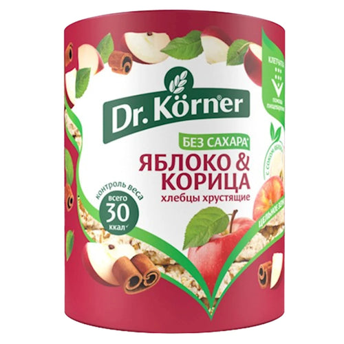 HLEBTSI DR.KORNER ZLAKOVIY COCTAIL W/APPLE&CINNAMON 20/90GR RUSSIA N1747