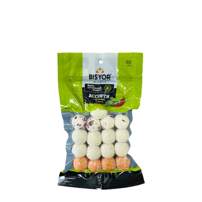 BIO KURT ASSORTED CLASSIC, BASIL AND CHILI  BISYOR 20/75GR UZBEKISTAN