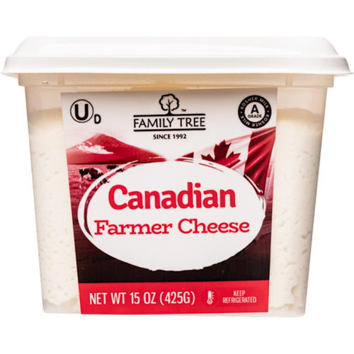 FARMER CHEESE CANADIAN 12/425GR KOSHER FAMILY TREE
