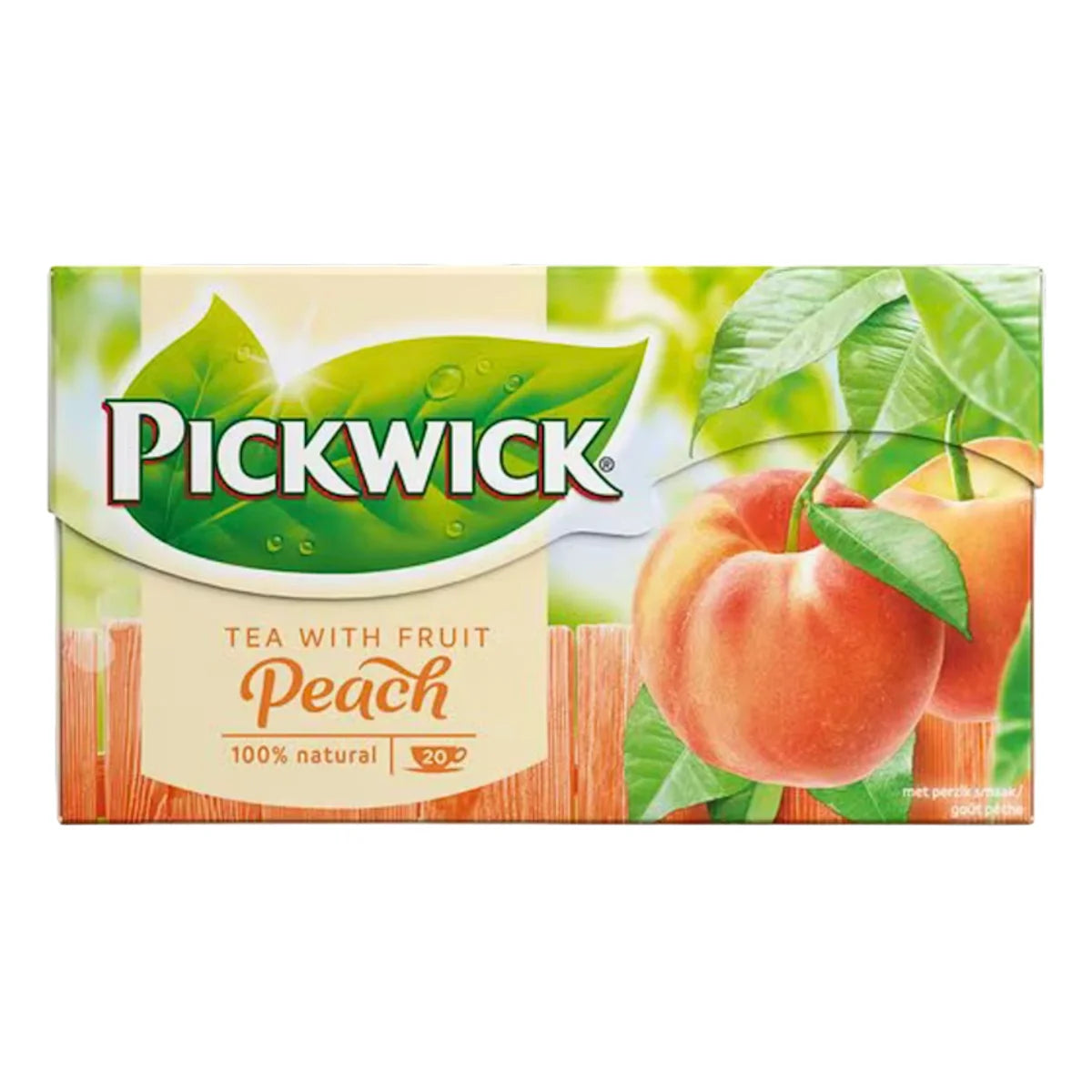 TEA BLACK W/PEACH FLAVOR 12/(20*1.5GR) PICKWICK