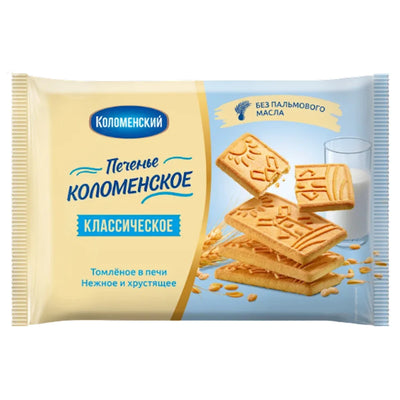 COOKIES SUGAR CLASSIC 10/240GR KOLOMENSKOE RUSSIA N1192/1338