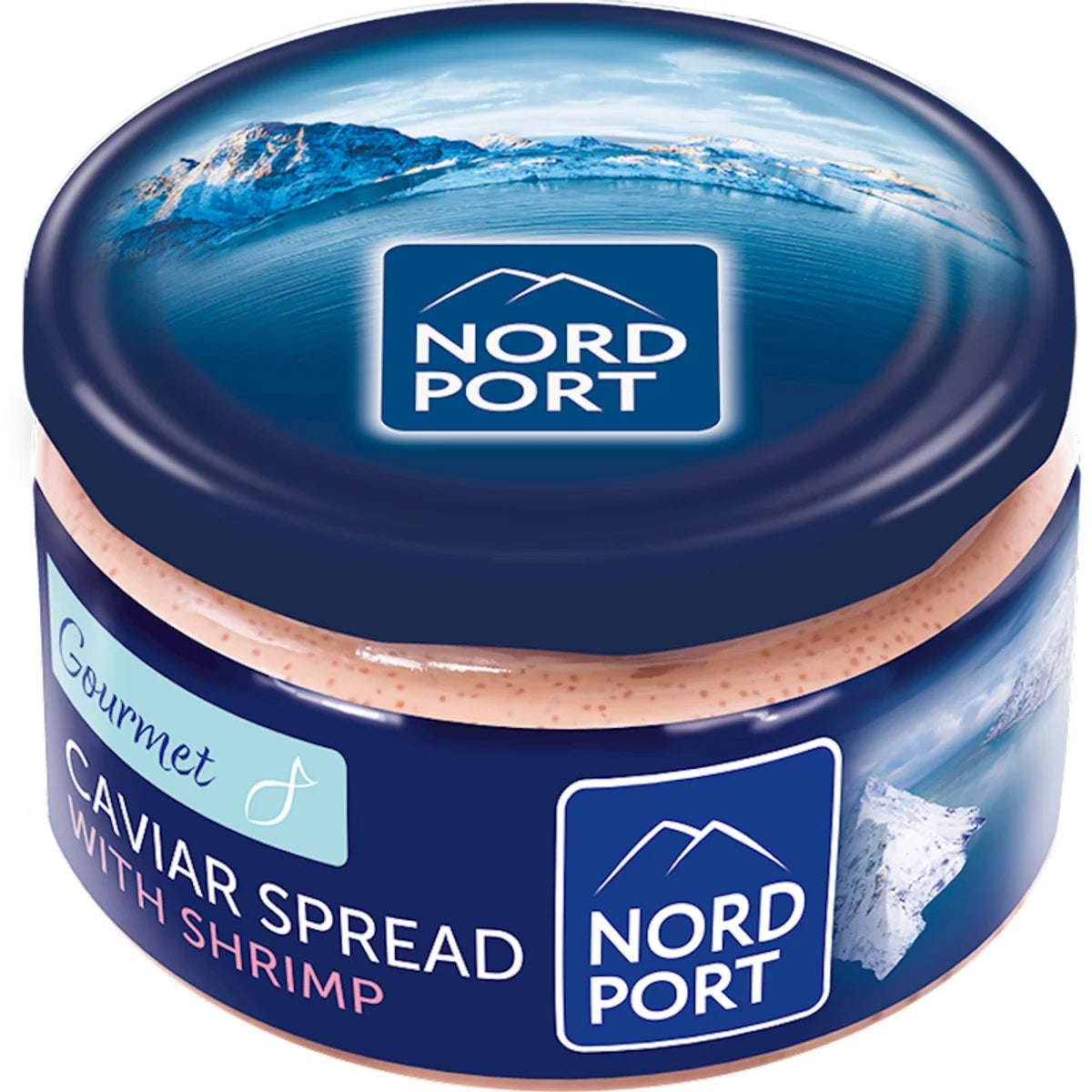 CAVIAR SPREAD W/SHRIMP 6/180GR NORD PORT NNP8021