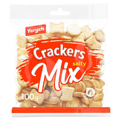 CRACKERS SALTY MIX 22/100GR YARYCH UKRAINE