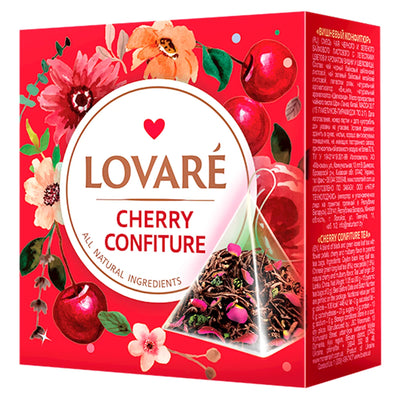 TEA CHERRY PYRAMIDS 12/(15X2GR) LOVARE