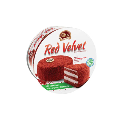 CAKE RED VELVET 6/600GR BKK UKRAINE N5762