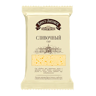 CHEESE CREAMY 50% CHUNK 10/200GR BREST LITOVSK BELARUS N1923