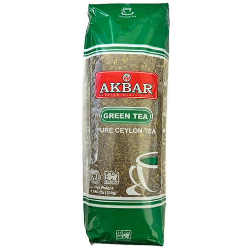 TEA AKBAR GREEN CEYLON 20/500 GR SRI-LANKA