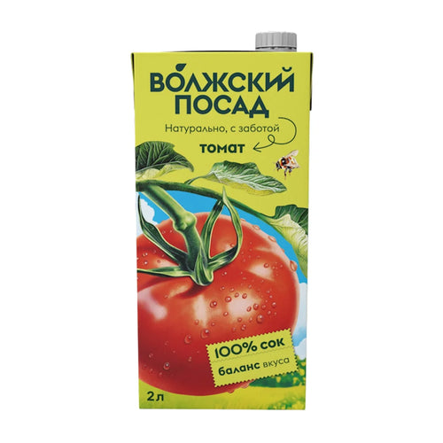 JUICE TOMATO W/SALT 6/2L VOLZHSKIY POSAD