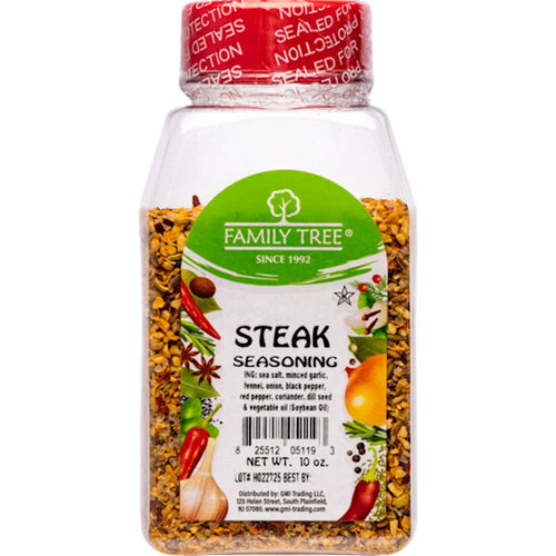 SEASONING FOR STEAK 12/10OZ FAMILY TREE