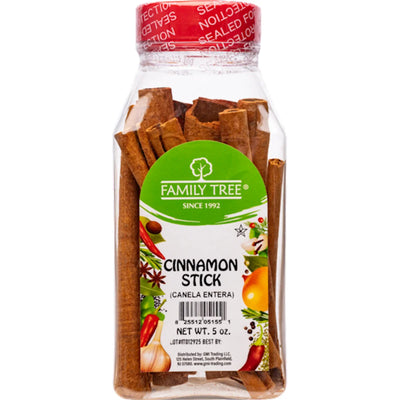 CINNAMON STICKS 12/5OZ FAMILY TREE