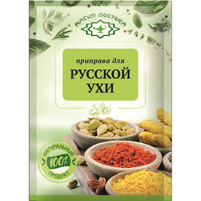 SEASONING FOR RUSSIAN FISH SOUP(UHA) 40/15GR MAGIYA VOSTOKA N23404