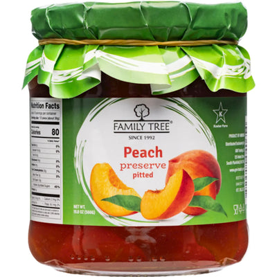 PRESERVES PEACH 12/560GR FAMILY TREE N65